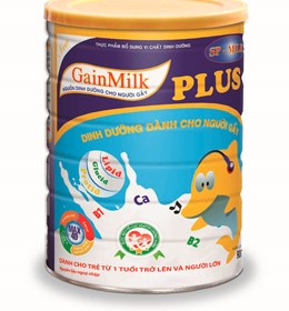 Gain milk Plus dạng lon